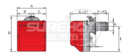 利雅路GULLIVER BS1外型尺寸圖